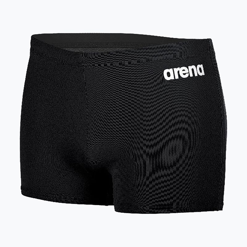Bokserki pływackie arena Team Swim Short Solid black/white 3