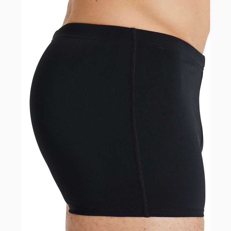 Bokserki pływackie arena Team Swim Short Solid black/white 7