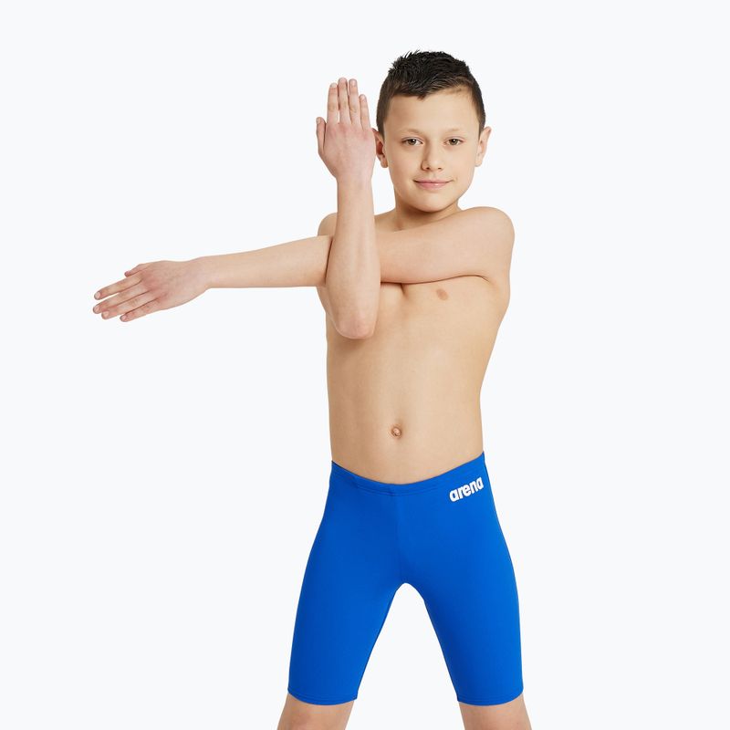 Jammery kąpielowe dziecięce arena Team Swim Jammer Solid royal/white 5