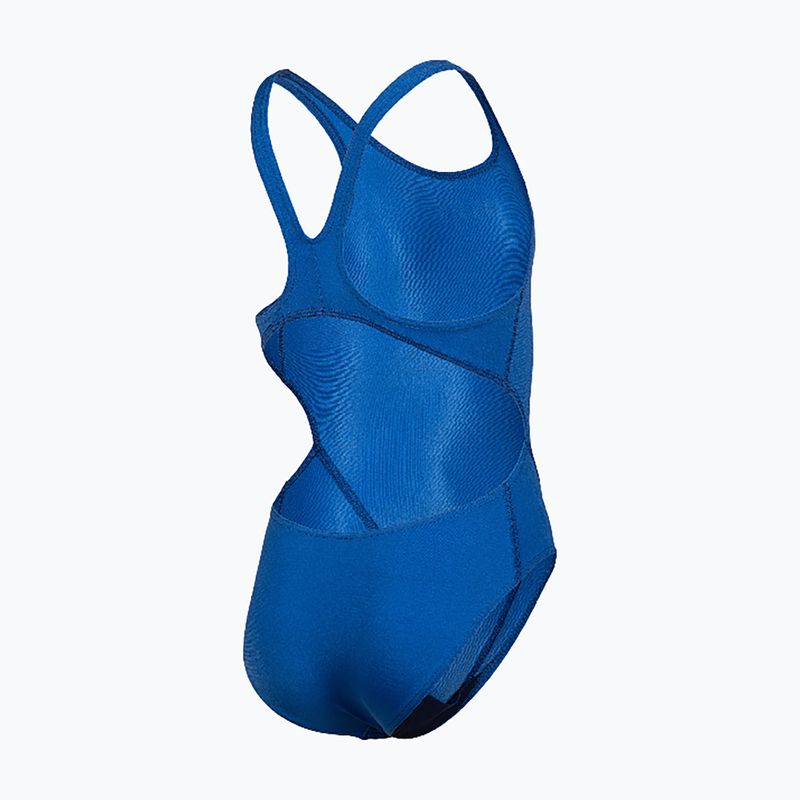 Strój kąpielowy jednoczęściowy dziecięcy Arena Team Swim Tech Solid royal/white 5