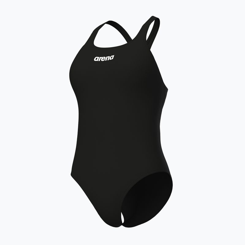 Strój pływcki jednoczęściowy damski arena Team Swim Pro Solid black/white 4