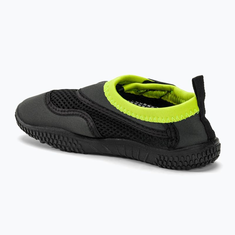 Buty do wody dziecięce arena Watershoes JR dark grey/lime 3