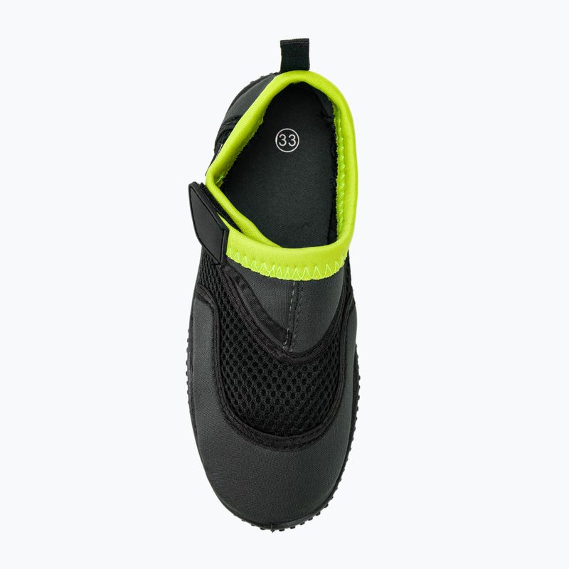 Buty do wody dziecięce arena Watershoes JR dark grey/lime 5