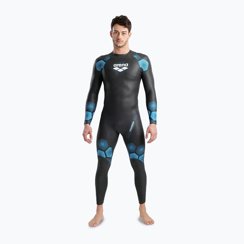 Pianka triathlonowa męska arena Thunder 4 mm holiday black