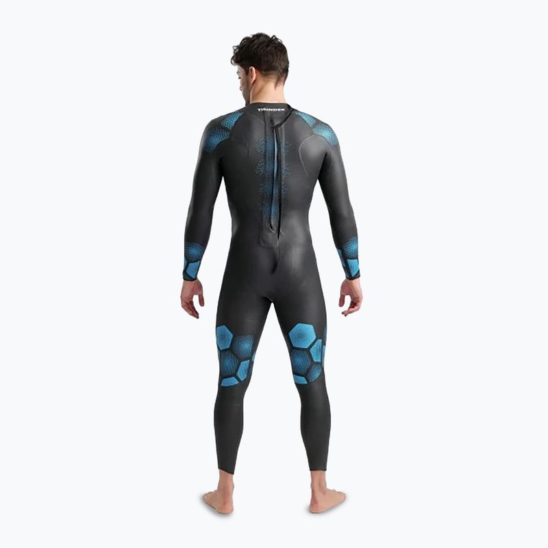 Pianka triathlonowa męska arena Thunder 4 mm holiday black 2