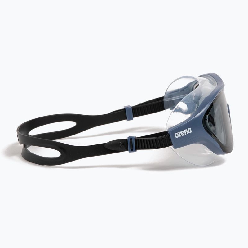 Maska do pływania arena The One Mask smoke/grey blue/black 8