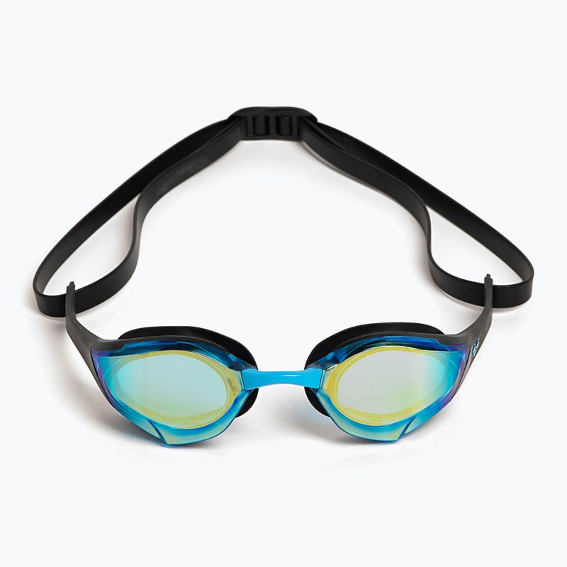 Okulary do pływania arena Cobra Edge Swipe MR aqua/black/black 2