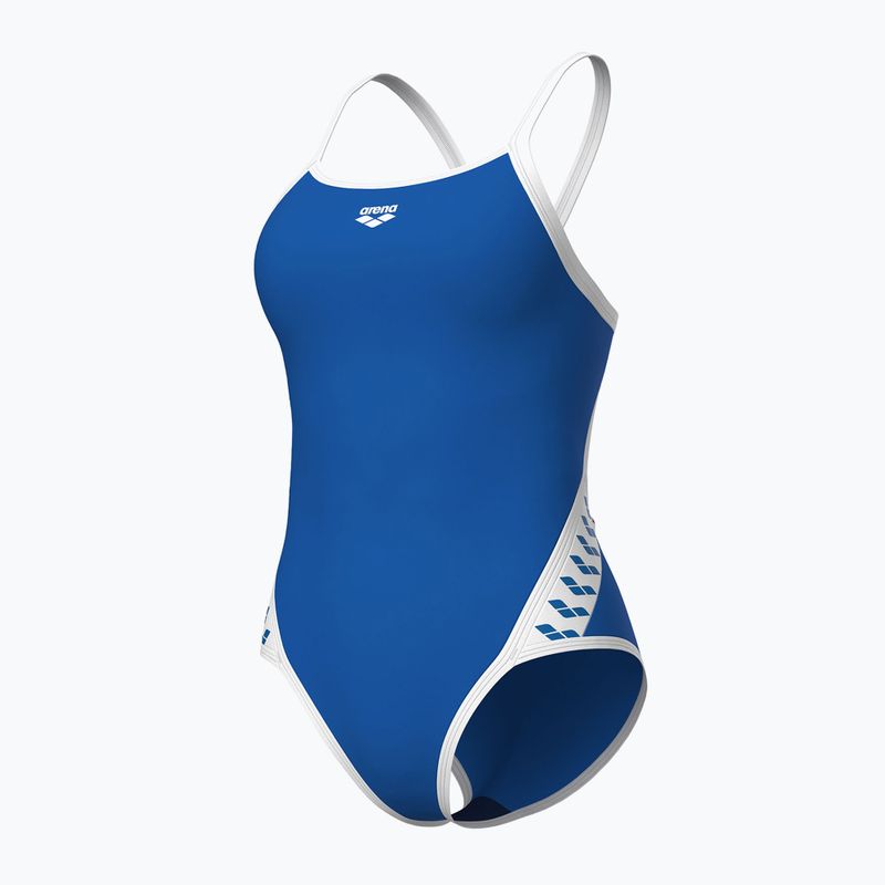 Strój pływacki jednoczęściowy arena Icons Super Fly Back Solid royal/white 4