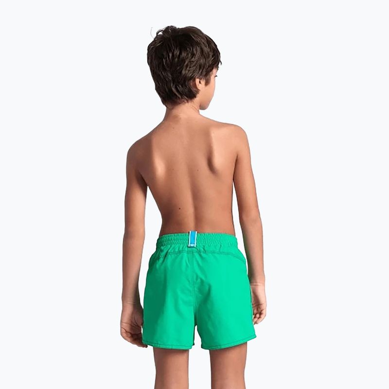 Szorty kąpielowe dziecięce arena Bywayx Youth R green quartz/navy 2
