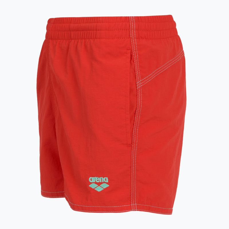 Szorty kąpielowe dziecięce arena Bywayx Youth R fluo red/water 8