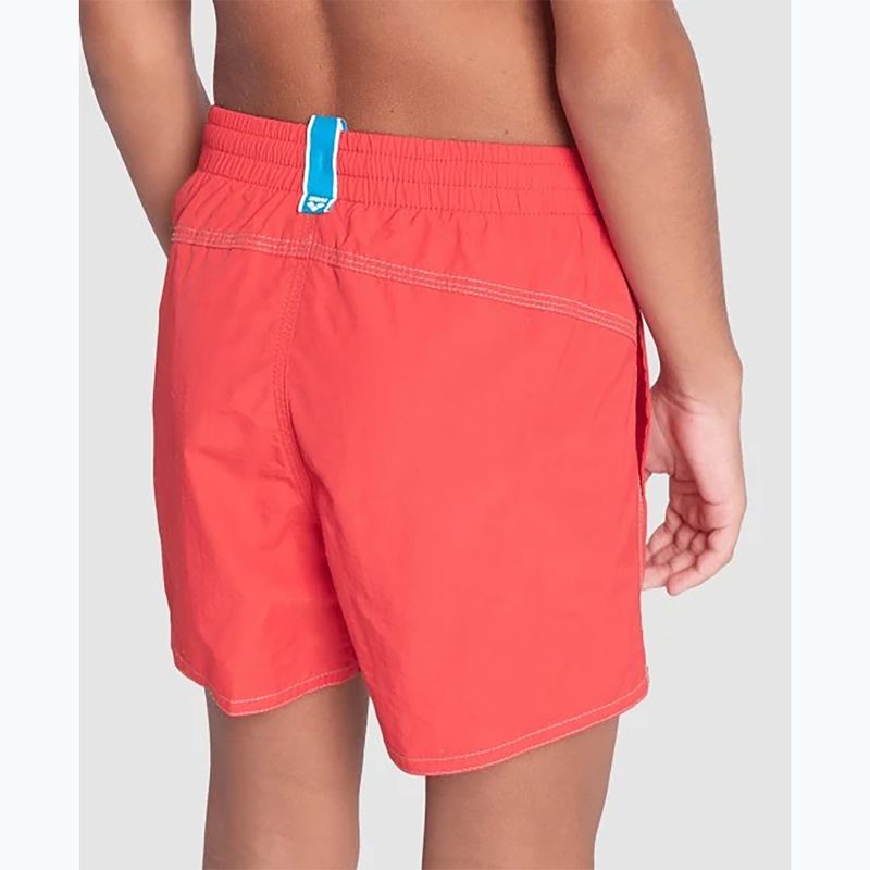 Szorty kąpielowe dziecięce arena Bywayx Youth R fluo red/water 5