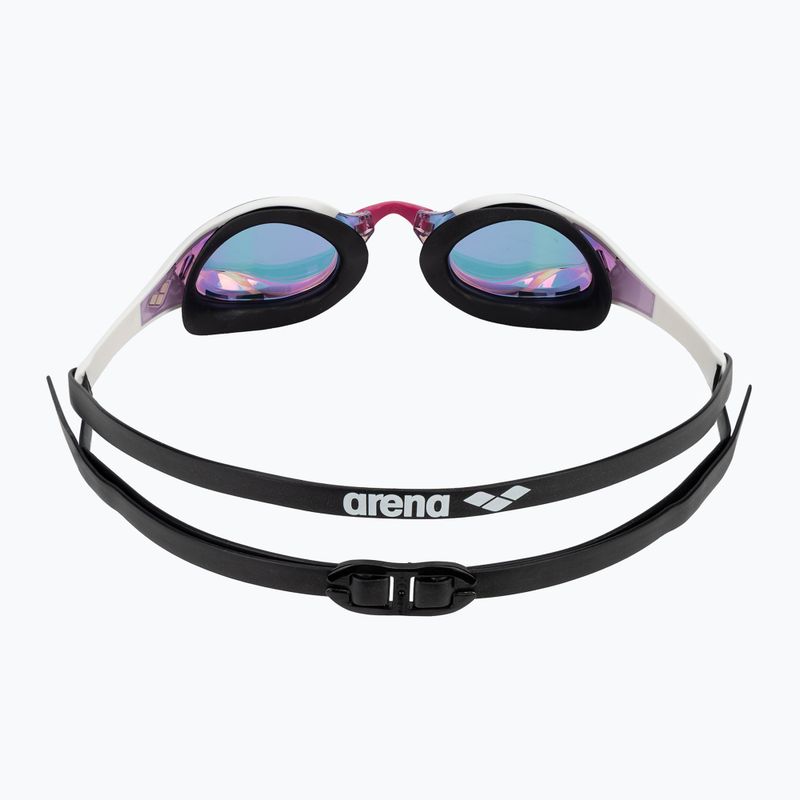 Okulary do pływania arena Cobra Edge Swipe Mirror violet/white/black 4