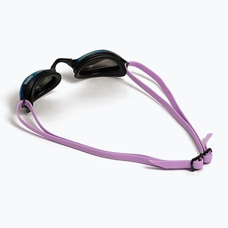 Okulary do pływania arena Python Mirror violet/black/violet 9