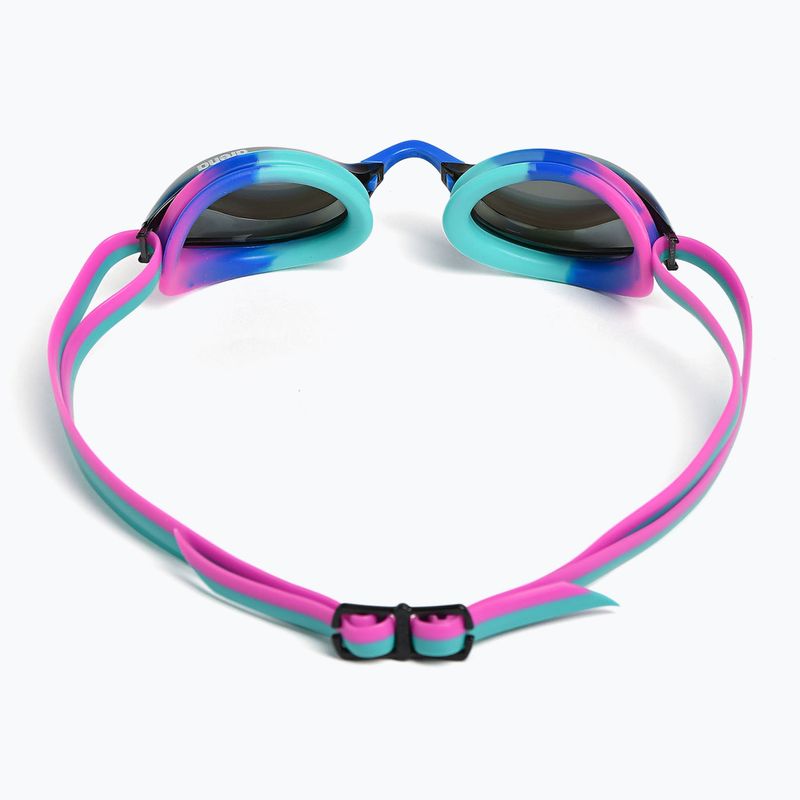 Okulary do pływania arena Python Mirror turquoise/water/fuchsia 5