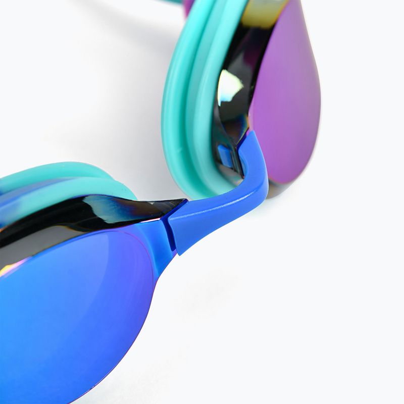Okulary do pływania arena Python Mirror turquoise/water/fuchsia 7