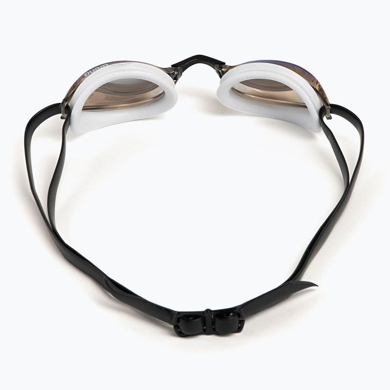 Okulary do pływania arena Python Mirror gold/white/black 3