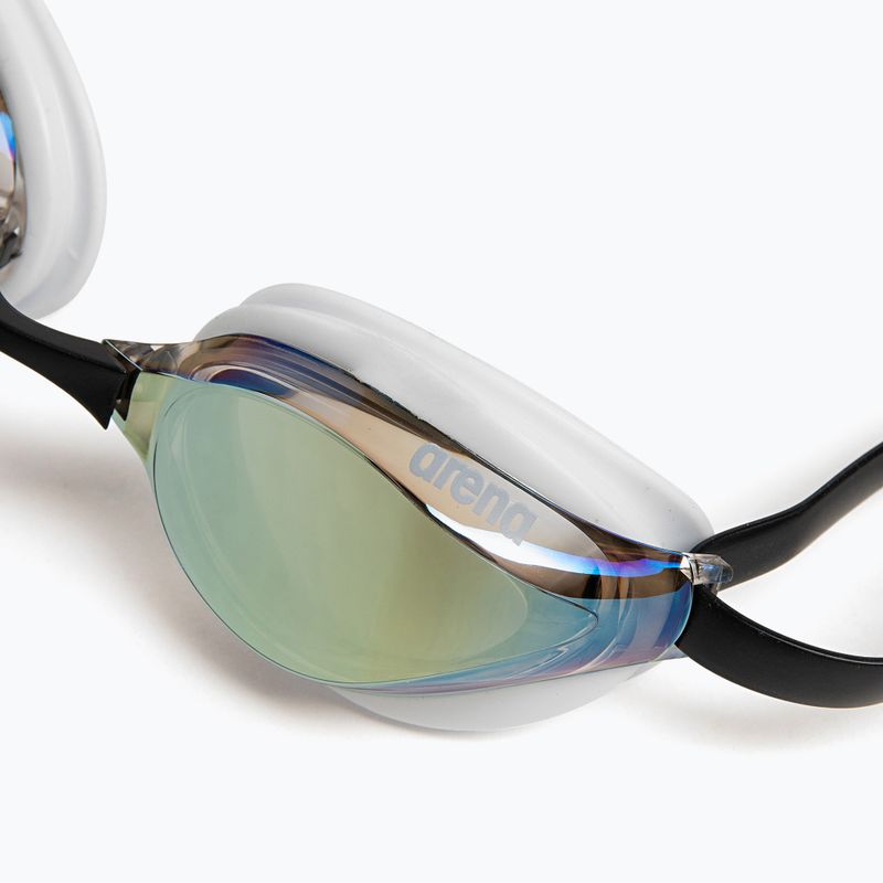 Okulary do pływania arena Python Mirror gold/white/black 6