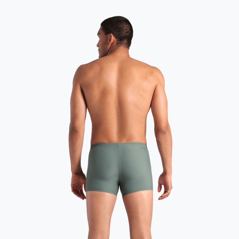 Bokserki pływackie męskie arena Stripe Swim Short sage/black/multi 6