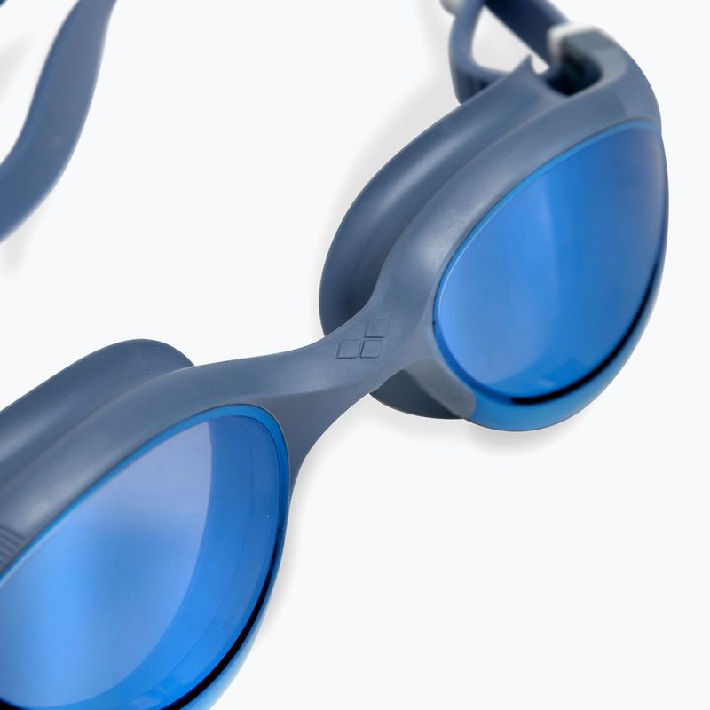 Okulary do pływania arena The One Plus Mirror blue mirror/grey blue 8