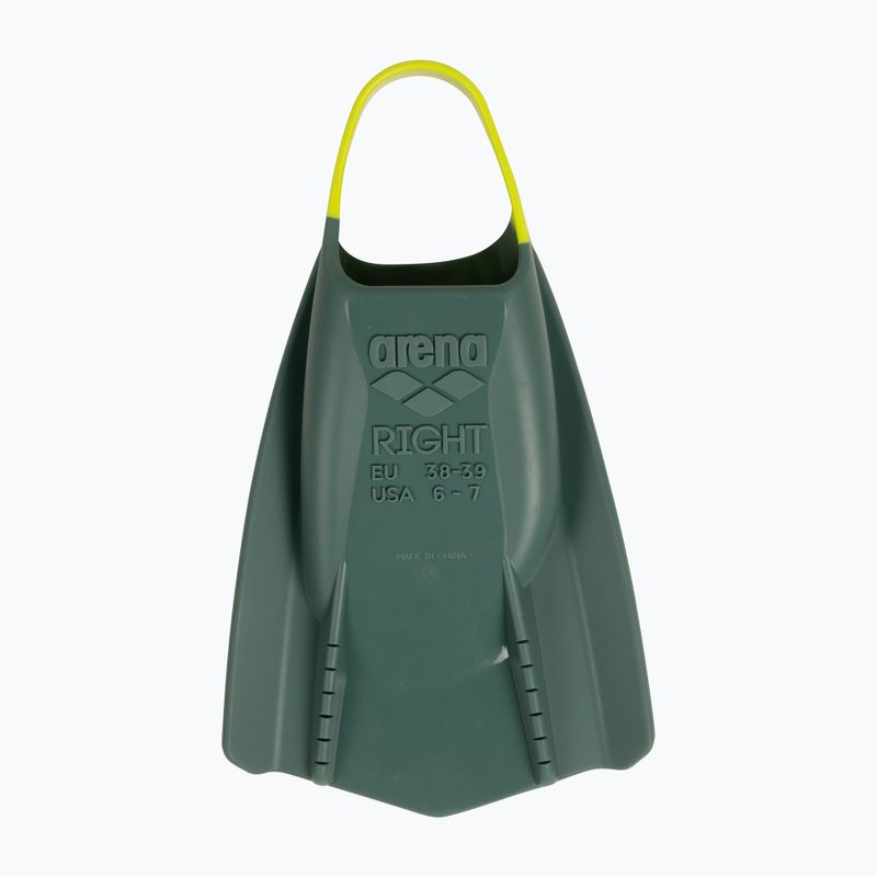 Płetwy do pływania arena Powerfin Pro II sage/artic lime 2