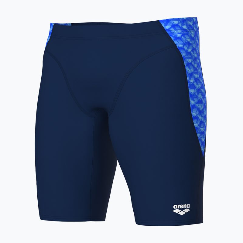 Jammery pływackie męskie arena Monogram Swim Jammer navy/blue mutlti 3