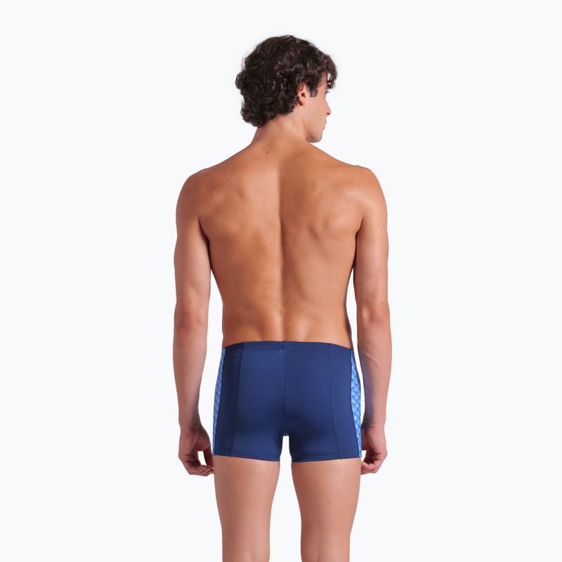 Bokserki kąpielowe męskie arena Monogram Swim Short navy/blue mutlti 6