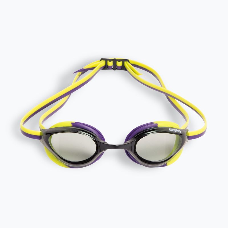 Okulary do pływania arena Python smoke/plum/artic lime 2