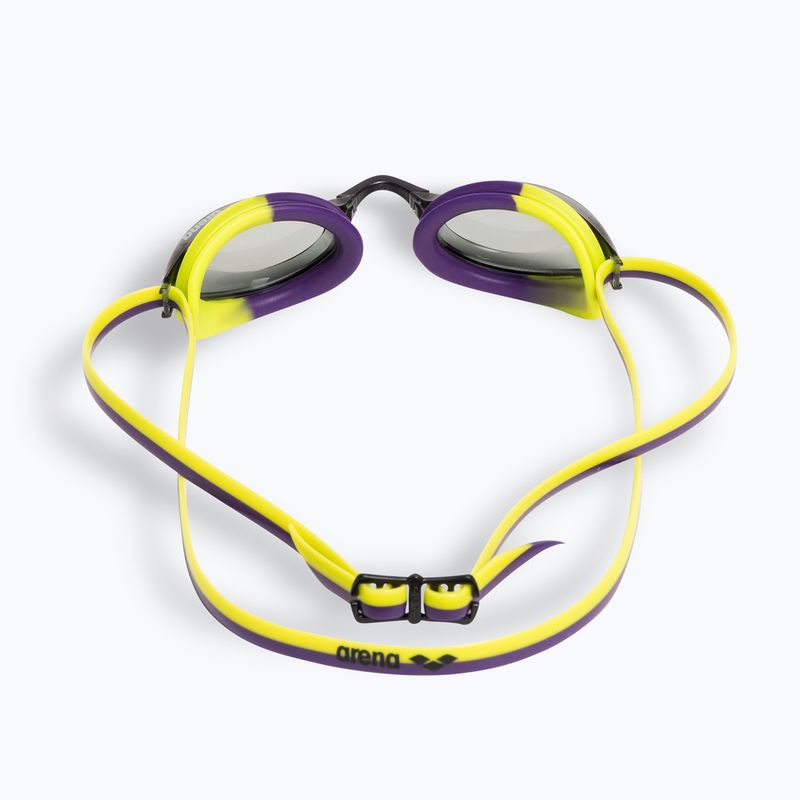 Okulary do pływania arena Python smoke/plum/artic lime 3