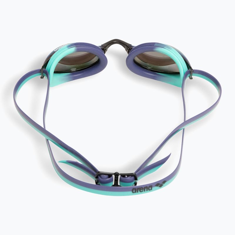 Okulary do pływania arena Python Mirror turquoise/future dusk/water 3