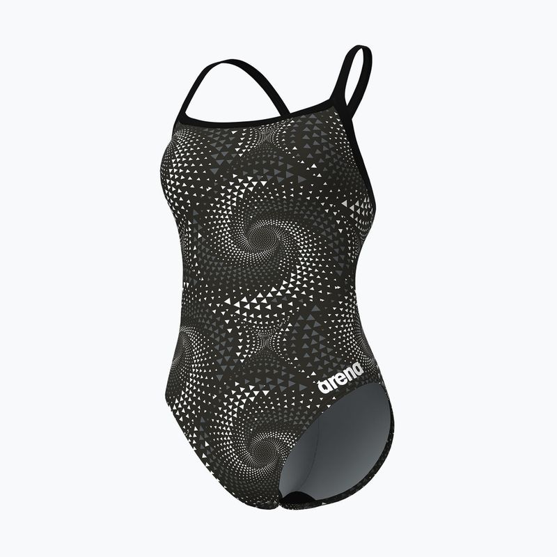 Strój pływacki jednoczęściowy damski arena Fireflow Challenge Back black/team black 4