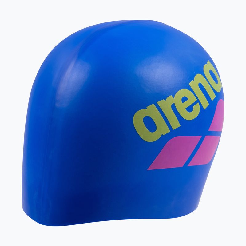 Czepek pływacki arena Big Logo neon blue/shocking pink/yellow star 3