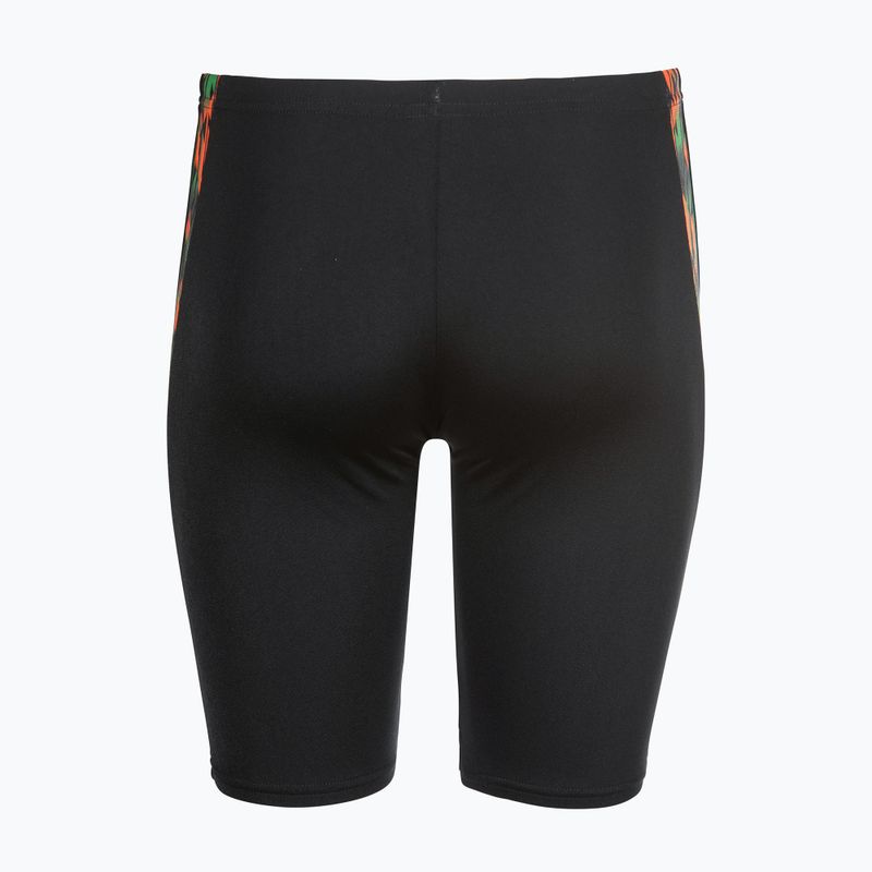 Jammery pływackie dziecięce arena Print Swim black/orange multi 7