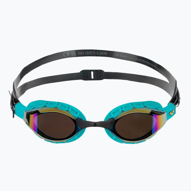 Okulary do pływania arena Air Sonic Mirror emerald/peacock 2