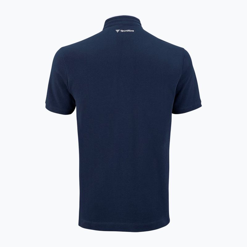 Koszulka polo męska Tecnifibre Polo Pique marine 4