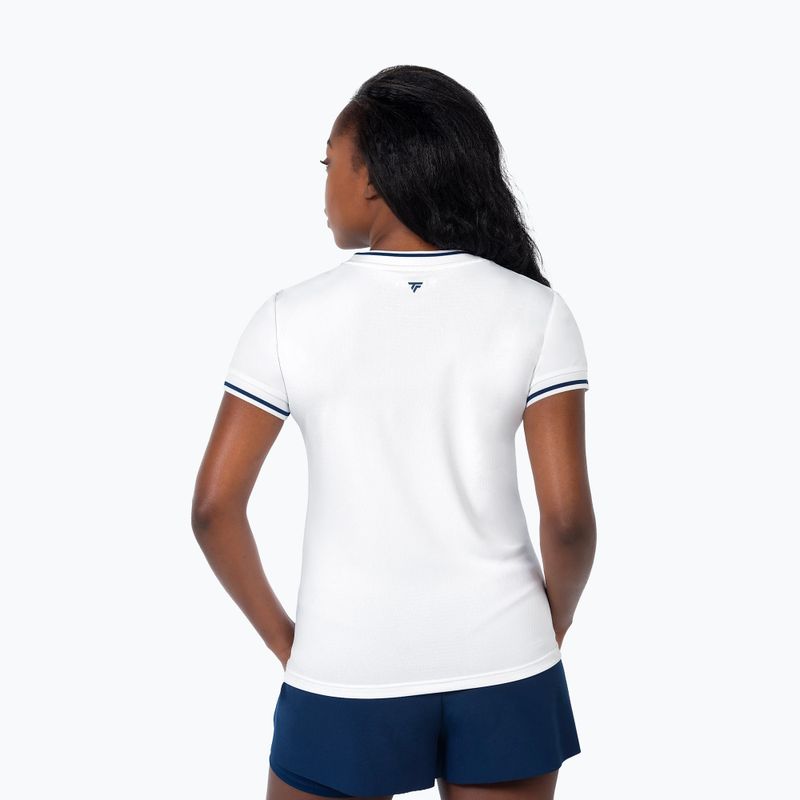Koszulka tenisowa damska Tecnifibre Team Tech Tee white 3