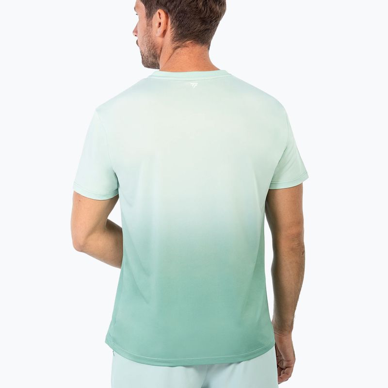 Koszulka tenisowa męska Tecnifibre Team X-Loop Tee sage 3