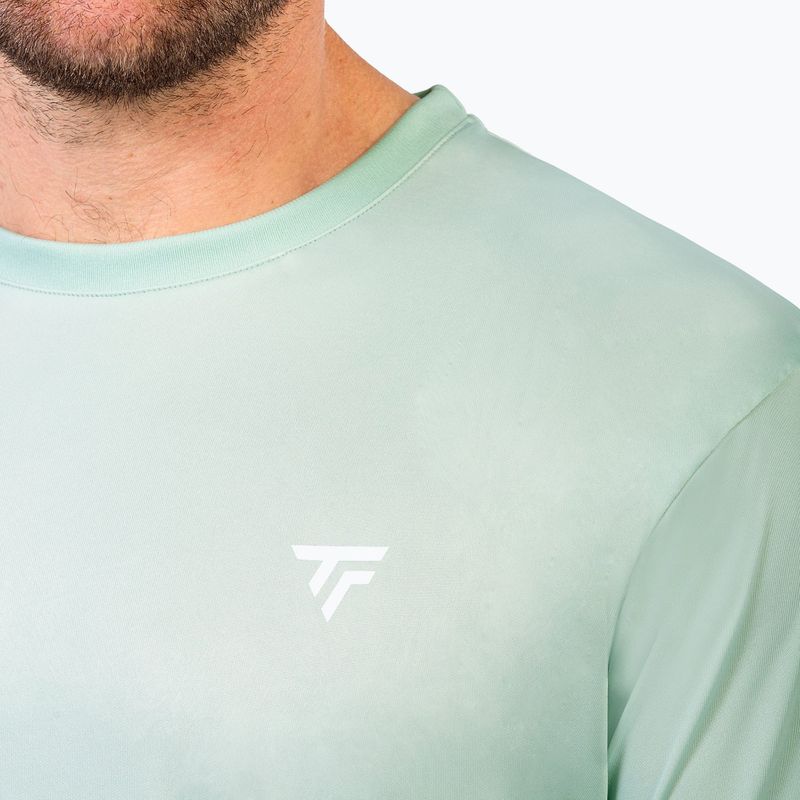 Koszulka tenisowa męska Tecnifibre Team X-Loop Tee sage 4