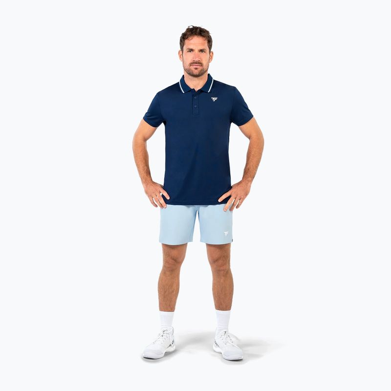 Koszulka polo tenisowa męska Tecnifibre Team Tech Polo marine 2