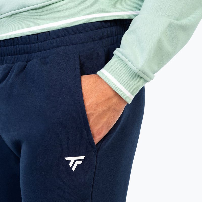 Spodnie tenisowe męskie Tecnifibre Team Terry Marine 3