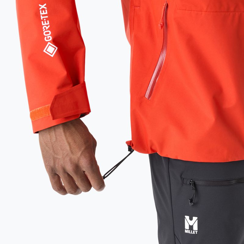 Kurtka przeciwdeszczowa męska Millet Kamet Gore-Tex Jacket Jacket paprika 9