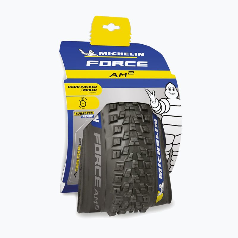 Opona rowerowa Michelin Force AM2 TS TLR 29 x 2.40 black 4