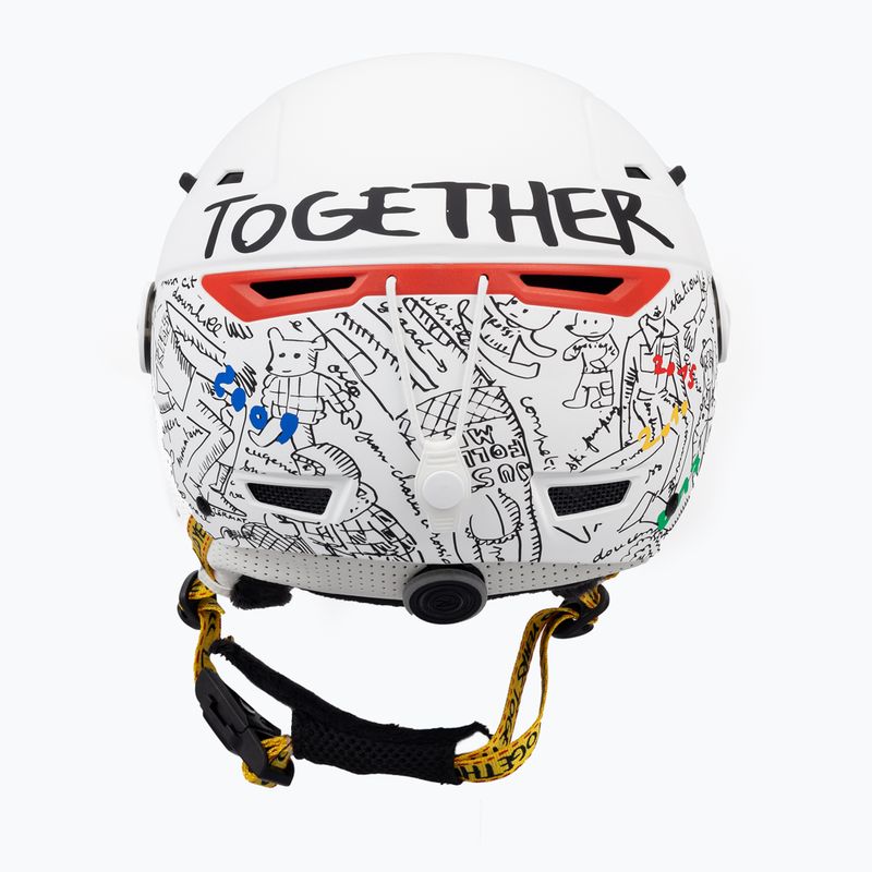 Kask narciarski Rossignol Allspeed Visor Impacts Photo JCC W white 4