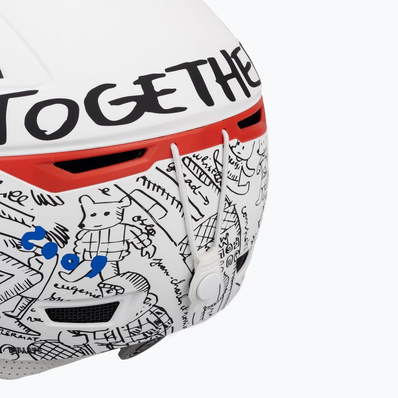 Kask narciarski Rossignol Allspeed Visor Impacts Photo JCC W white 5