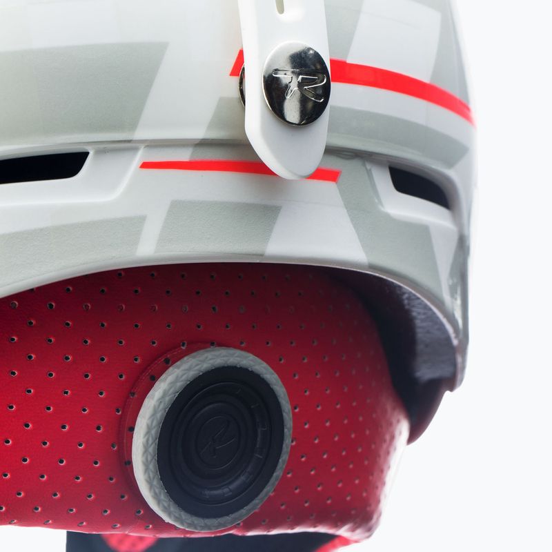 Kask narciarski Rossignol Hero Slalom Impacts + Chinguard white 11