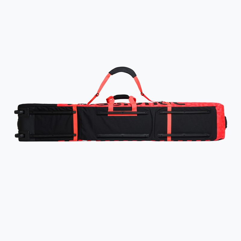 Pokrowiec na narty Rossignol Hero Ski Wheeled 2/3P 210 cm red/black 3