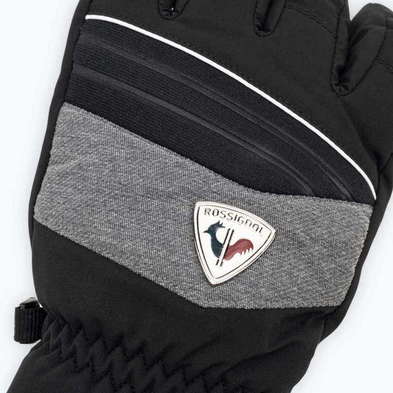 Rękawice narciarskie męskie Rossignol Legend Impr black 5