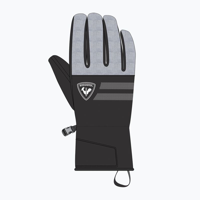 Rękawice narciarskie męskie Rossignol Perf heather grey 6