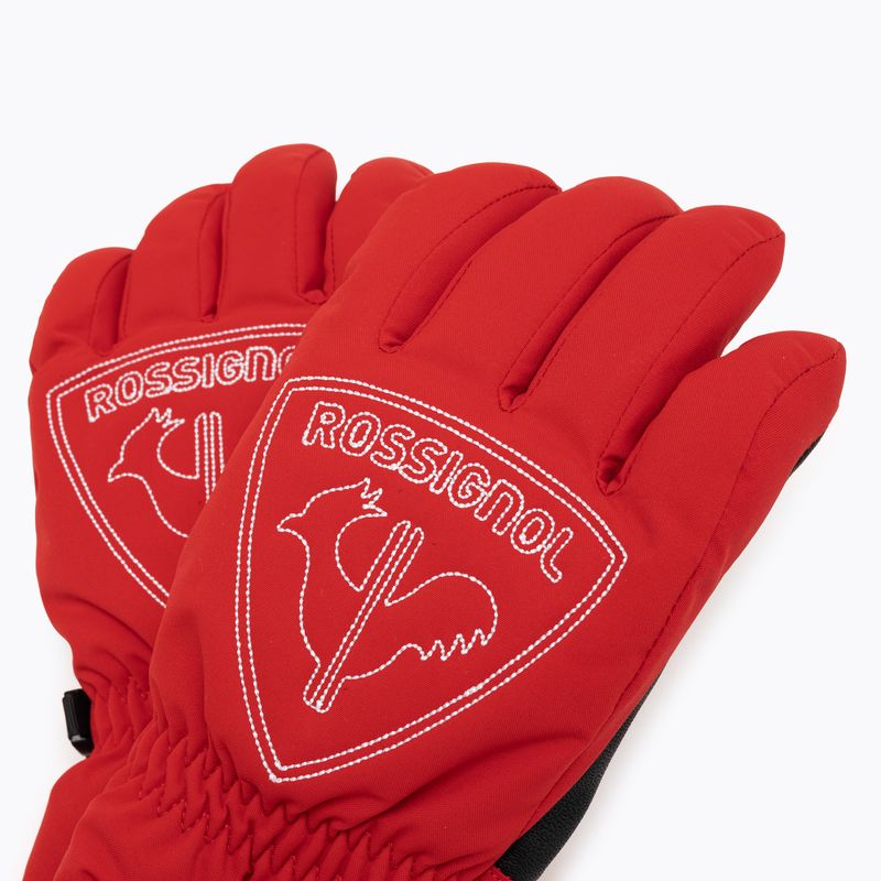 Rękawice narciarskie dziecięce Rossignol Jr Rooster G sports red 5