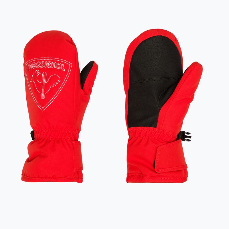Rękawice narciarskie dziecięce Rossignol Jr Rooster M sports red