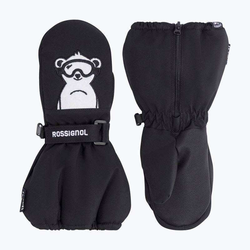 Rękawice zimowe dziecięce Rossignol Baby Impr M black 2